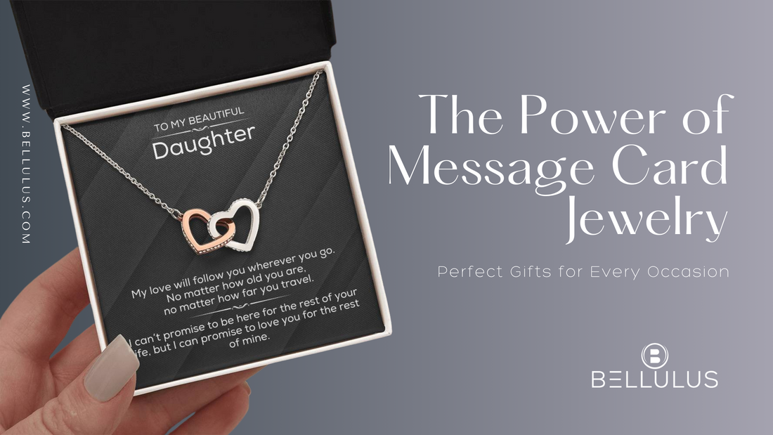 The Power of Message Card Jewelry: Perfect Gifts for Every Occasion